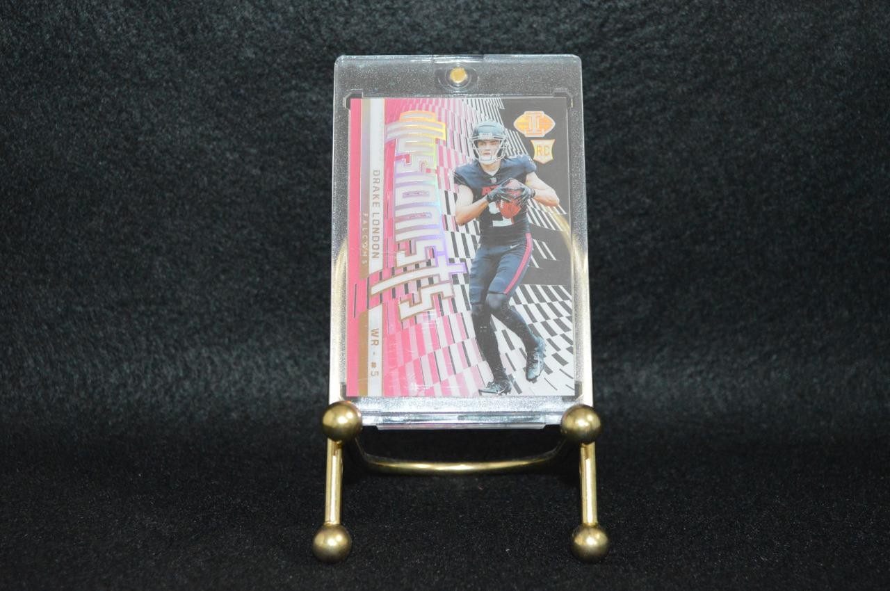 2022 Panini Illusions #1-16 Illusionists Pink /399 Rookie ~ Drake London RC !
