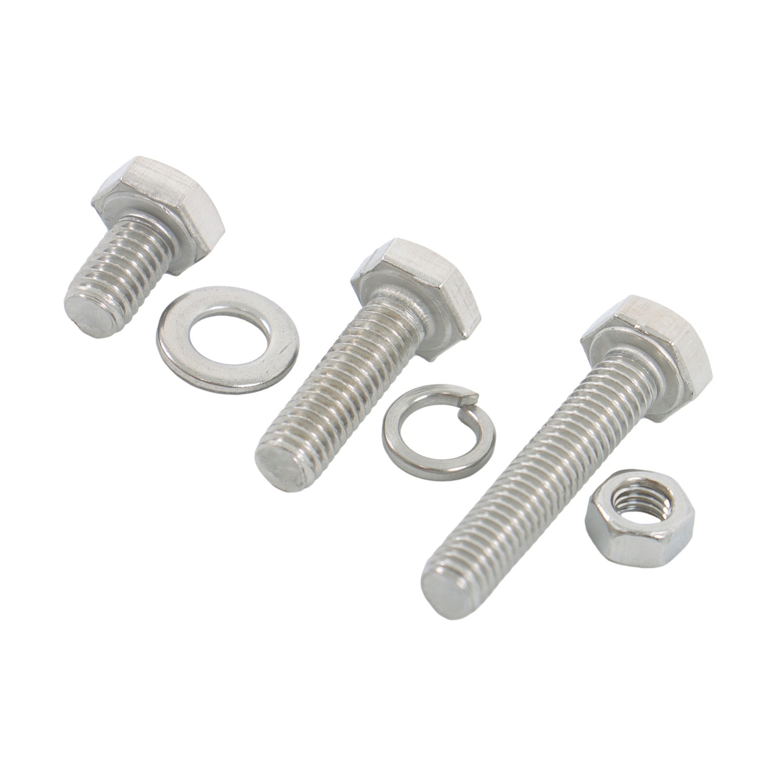 1640PCS M5 M6 M4 Bolts and Nuts Assortment Kit Grade 8.8 Alloy Steel Hex Screws