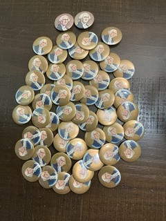 (7) George Washington Pin Back Buttons Lot Of 55