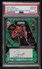 2023 Prizm Rookie Signatures Choice Green 4/8 Sir'Jabari Rice PSA 10 Auto 14t3