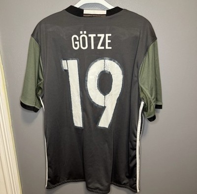 Gotze #19 Germany 2014 2015 Football Soccer Shirt Jersey World Cup Adidas