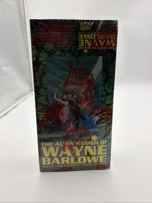The Alien World of Wayne Barlowe Trading Cards Full Sealed Box 48 Packs
