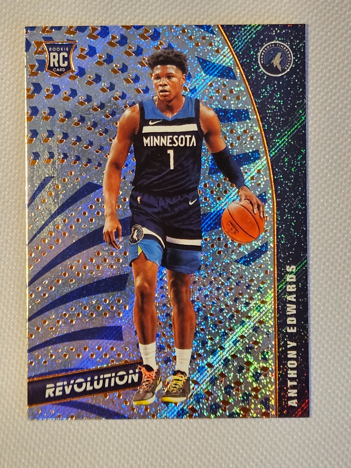 2020-21 Panini Revolution - Anthony Edwards #125 (RC) Timberwolves Rookie Card
