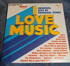 I Love Music - Ronco  Vinyl LP