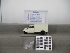 Hübner 1:32 7009 Modellauto Tempo Hanseat Kofferkasten mit Fahrer in OVP