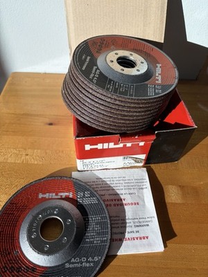 HILTI 4 1/2  Grinding Disc AG-D NEW Box of 10 Flex Special Performance