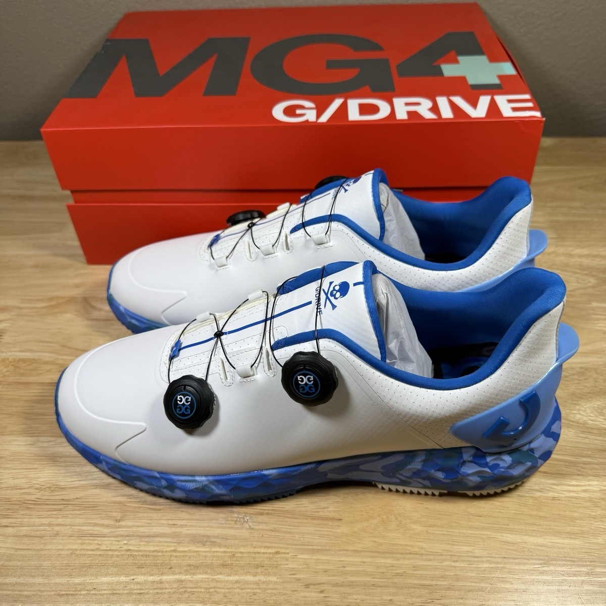 G/Fore MG4 G/Drive Mens Golf Shoes Size 12.5 Waterproof Leather