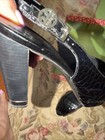 Tory Burch Allison Croc Patent Platform size 10 Ankle Strap Silver Hardware — photo 2