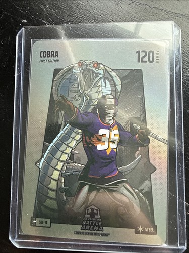 Bo Jackson Battle Arena Silver Battlefoil #SBF-11 Cobra