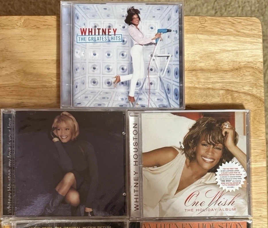 Whitney Houston 5CD Lot. Self Titled, My Love Is, One Wish, Greatest, & Egypt. - Image 2 of 4