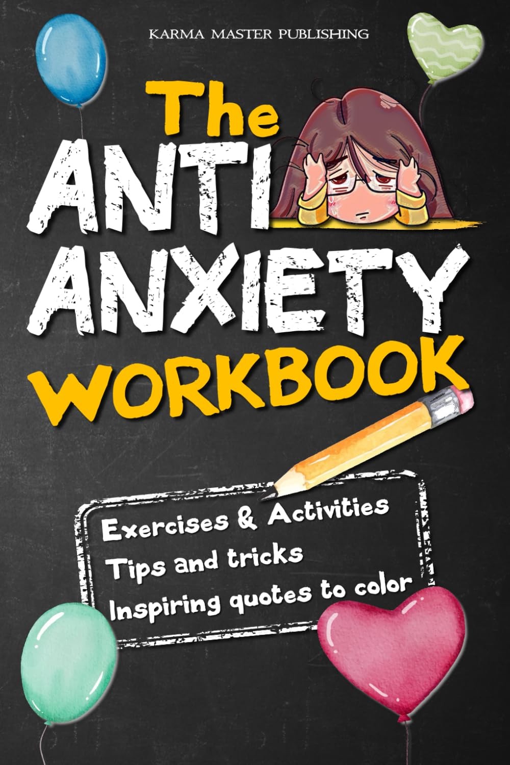 Anti Anxiety Workbook Self Esteem Activity Book Paperback Mental Health