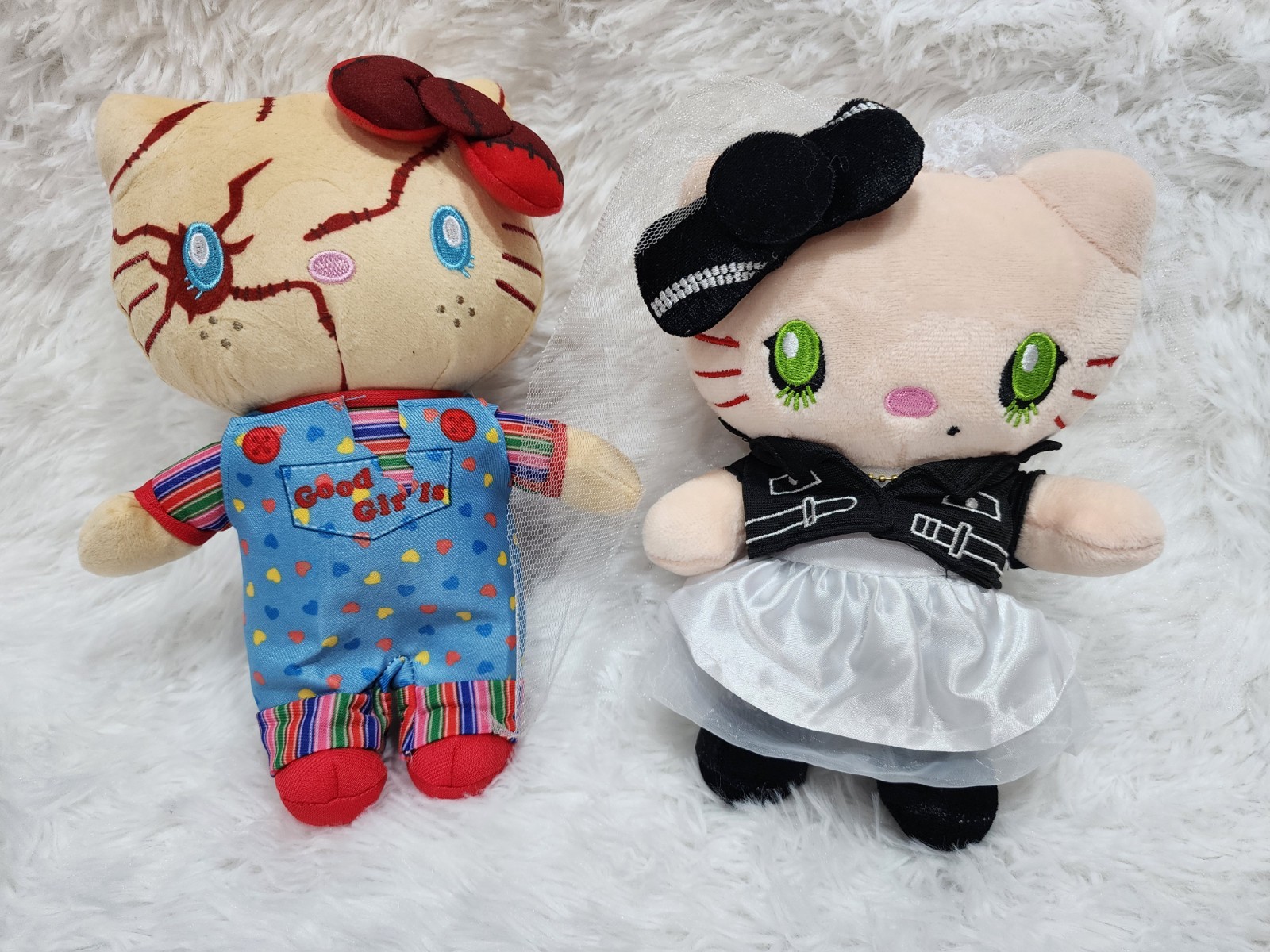 Hello Kitty  Child’s Play Chucky & Bride Tiffany Plush Dolls Set
