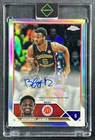 BRONNY JAMES 2023-24 TOPPS CHROME MCDONALD'S ALL AMERICAN #CA-BJ AUTO USA
