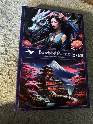 Puzzle Japan Spirit Asia Collection / Drache je 500 Teile