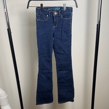 Classic GAP 1969 Boot Cute Dark Denim Girl's Jeans Size 10 Slim