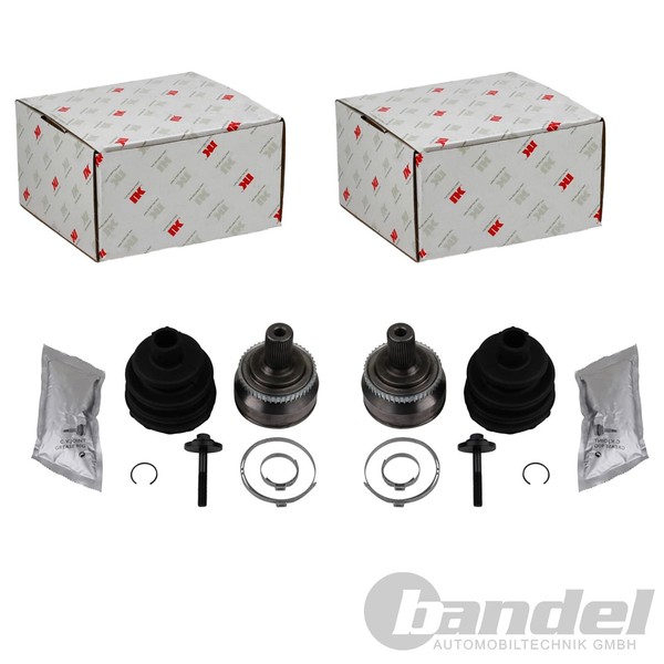 2X NK Antriebswellengelenk Satz Radseitig Passend FüR Volvo C70 S60 S70 S80 V70-image