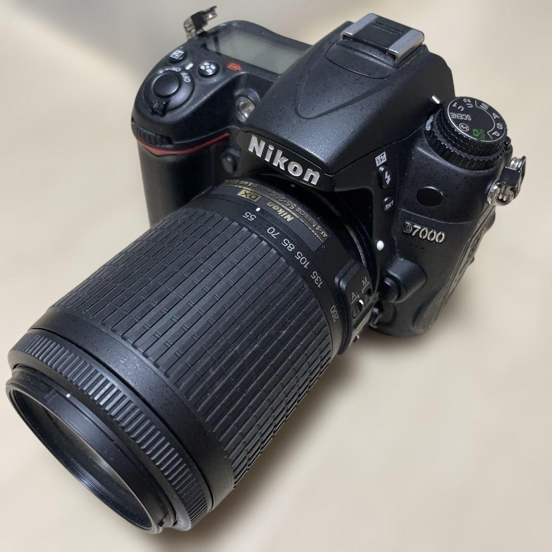 Nikon D7000 digital SLR camera with 55-200mm lens | eBay