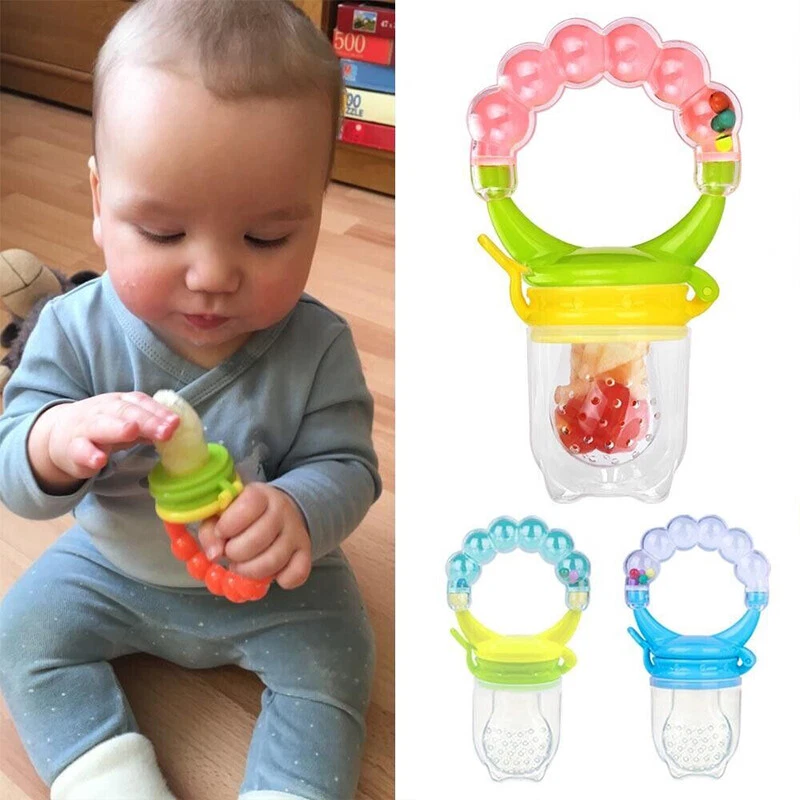 Baby Feeding Dummy Nibbles Weaning Nutrition Pacifier Fresh Food Fruit Feeder ↷ - Image 2 of 4