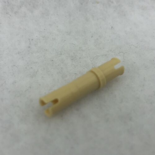 LEGO 32556 Tan Technic, Pin 3L without Friction Ridges (x1) - Picture 2 of 2