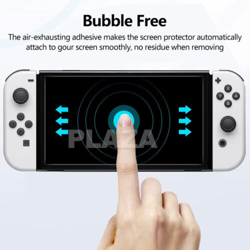 2x Tempered Glass Screen Protector Film Guard for Nintendo Switch OLED Console - Picture 9 of 11