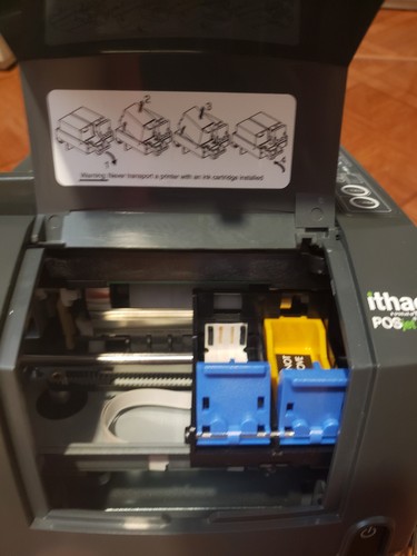 TransAct Ithaca BANKjet 1500 Inkjet Printer PJ1500-2-USB-BJ w Drivers CD/USB Cab - Picture 3 of 4