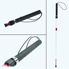 Ambutech Cane Fiberglass Telescopic Cane 8mm Threaded Tip 46 - 52 Inch