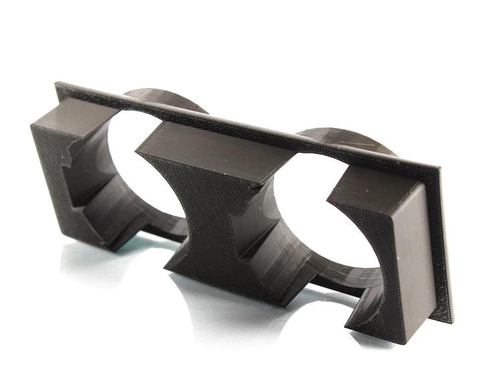 Cápsula de calibre para cenicero Toyota Supra MK3 1986-1993 doble montaje de 52 mm universal Foto 3 de 4