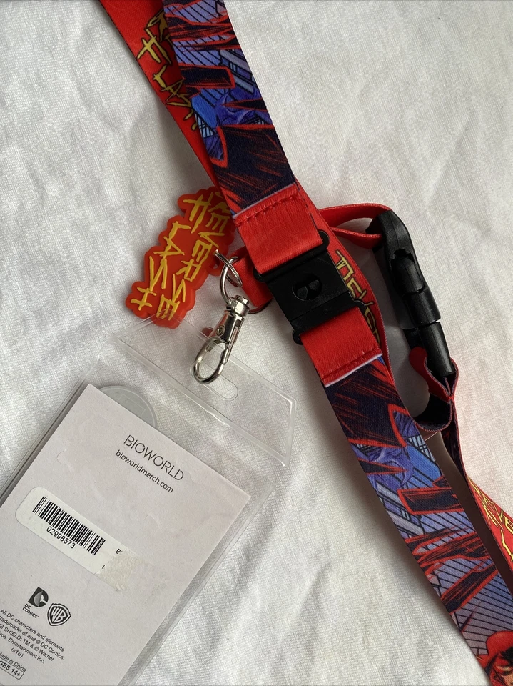 反向闪光灯挂绳DC漫画身份证徽章夹 — 第 4/4 张图片