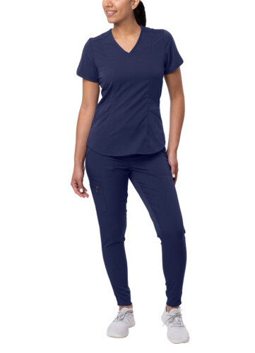 Women's Divine Stretch JDM Scrub Pants Nurse Medical 4-Pocket Elastic  Pewter NEW | eBay