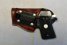 Left Hand IWB Concealment Holster for Colt Mustang and similar