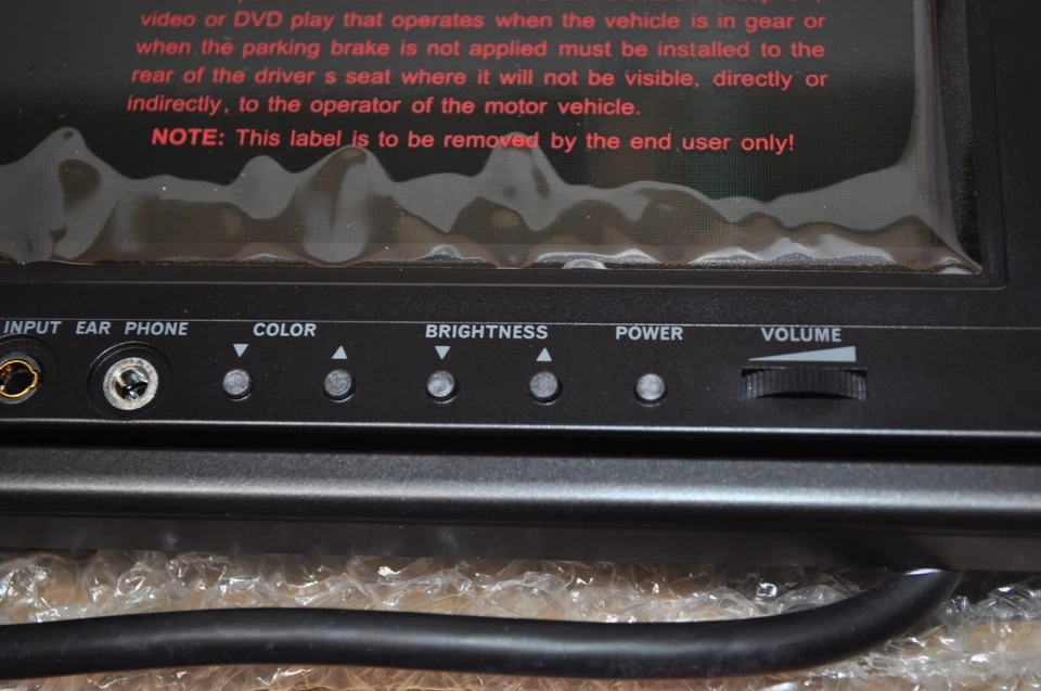 NEW Audiovox MM56A Movies 2 Go Headrest 5.6” TFT LCD Monitor 12v - Image 3 of 4