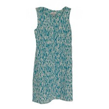 JUDE CONNALLY Dress Women Size X-Small XS Blue White Sleeveless Pullover