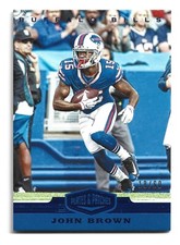 /60 Blue 2019 Panini Plates & Patches #14 John Brown Buffalo Bills Football Card