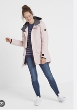 Tog24 Dight Pink Winter Parker Coat Size 14 Was £150 When New
