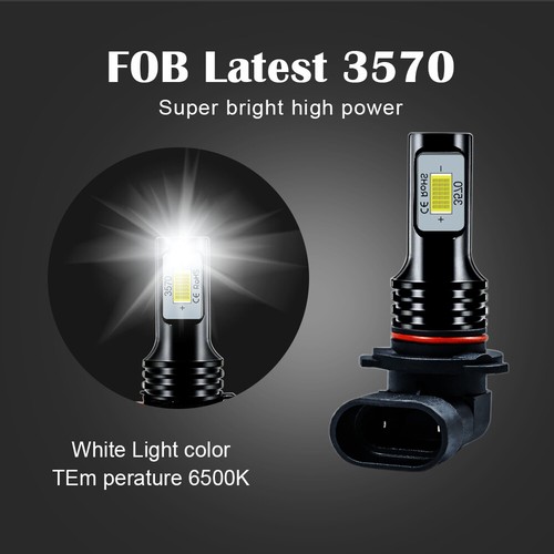 9005 9006 LED Headlight Lamps For 1994-1998 Chevy C10 C/K 1500 Tahoe Silverado - Picture 6 of 12