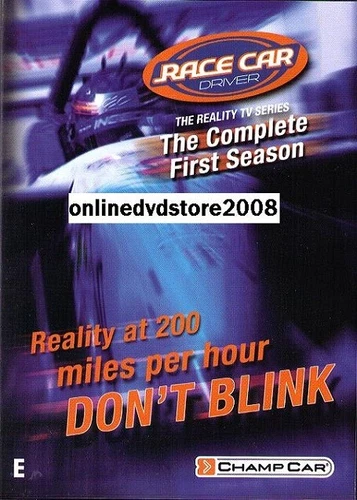 RACE CAR DRIVER First Season One UK Reality RACING Action TV Series (3 DVD SET) - Picture 1 of 1