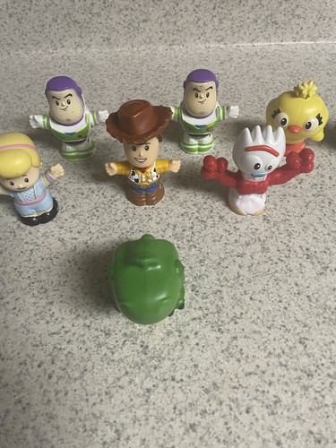 Fisher Price Little People Toy Story Woody Buzz Rex Disney Farm 10pc Lot - Picture 3 of 5
