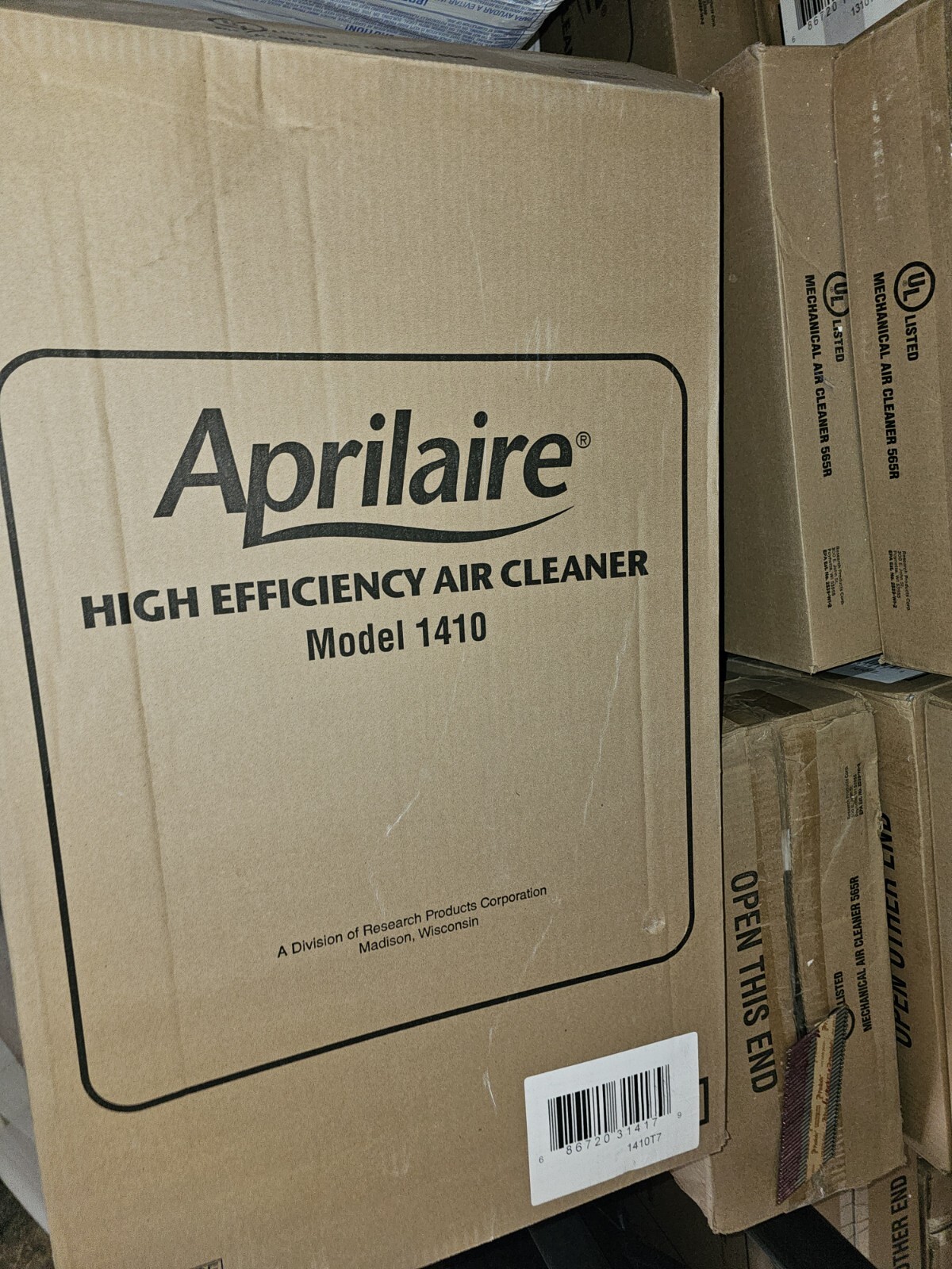 Aprilaire High Efficiency Air Cleaner Model 1410, New In Box