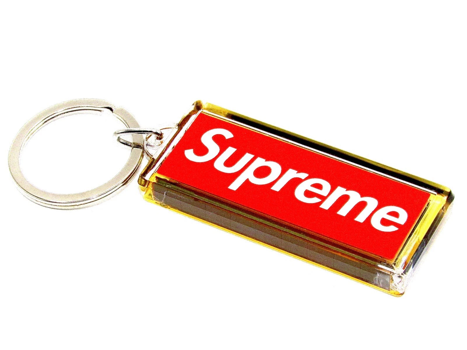 FW13 Supreme Clignotant F Em ! Porte clés 2013 Og Vintage Porte clés Solaire Rare