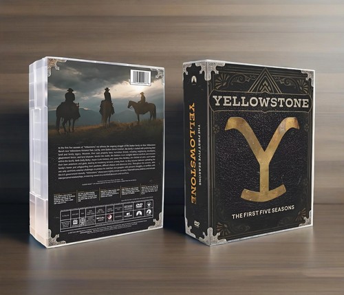 Yellowstone: The Complete Series Seasons 1-5 (DVD, 2023, 23-Disc Box Set) New~ - Picture 2 of 2