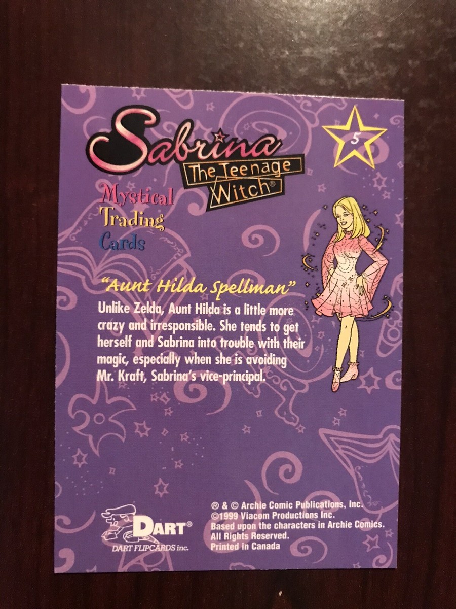 1999 Sabrina The Teenage Witch #5 - Aunt Hilda Spellman | eBay