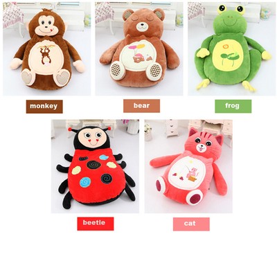 teddy bear sleeping bag and bed