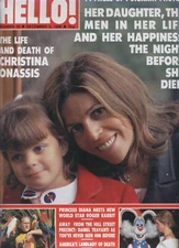 Hello#29 Onassis Diana Asher McKenna Deneve Bisset Travanti Hemingway