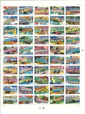 Scott #3561/3610...34 Cent...Greetings...Sheet of 50