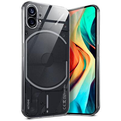 Hülle für Nothing Phone (1) Schutzhülle Silikon Case Cover Schutz Transparent