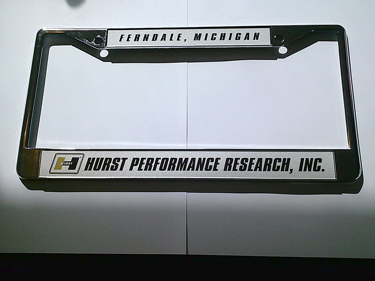 Hurst Performance Research License Plate Frame | Hurst/Olds W-30