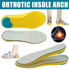 Memory Foam Orthotic Arch Support Shoes Insoles Inserts Pads Women Men 1 Pair