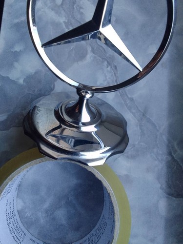 Mercedes W108 W109 w110 w112 Hood grill Emblem Star - Picture 5 of 10