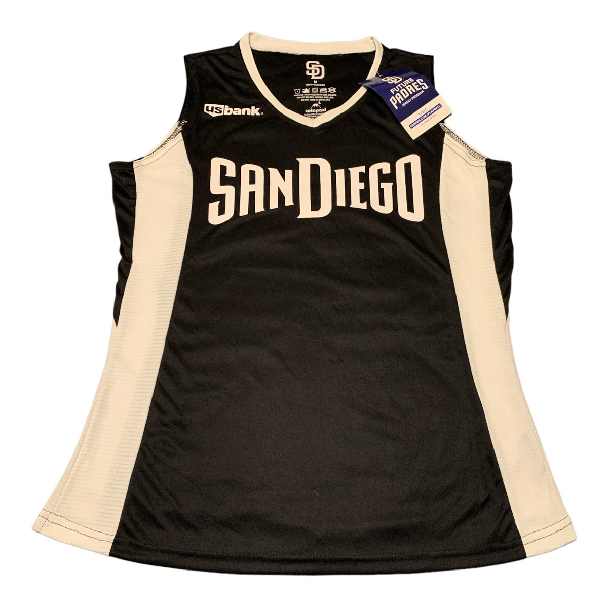 San Diego Padres Basketball Giveaway US Bank Jersey Youth Sz M