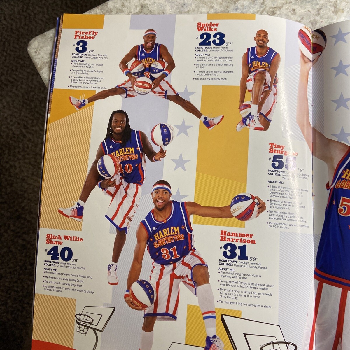 Harlem Globetrotters 2013 World Tour Program | eBay